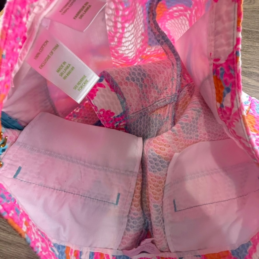 Lilly Pulitzer Adie Shorts Textured Cotton Feeling Tanked Bright Summer Preppy 8 - Picture 12 of 12